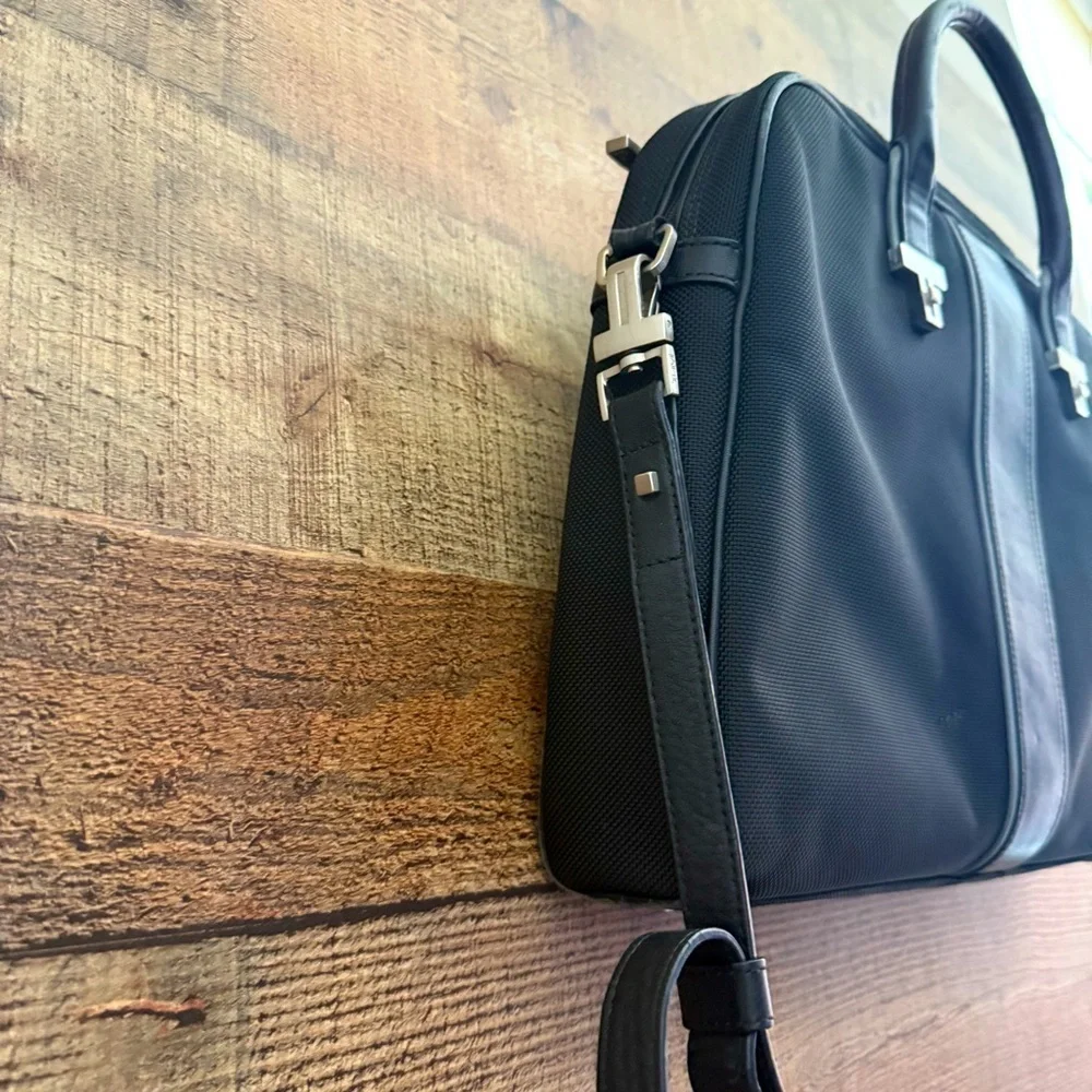 Unisex Tumi Briefcase Elements Collection Nylon Leather Laptop Bag